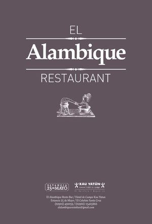 El Alambique Resto .  Estancia 25 de Mayo,  EL CALAFATE . Patagonia Argentina