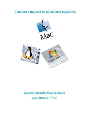 Funciones básicas de un sistema operativo