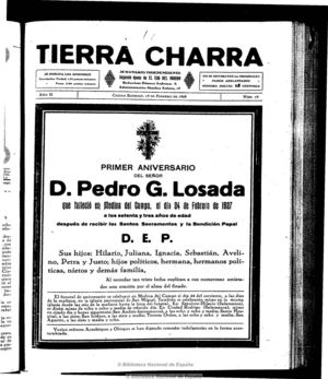 Tierra Charra 1928