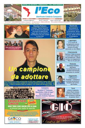 l’Eco anno XI n.22 – 01/12/2012