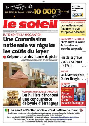 Edition du 14 Décembre