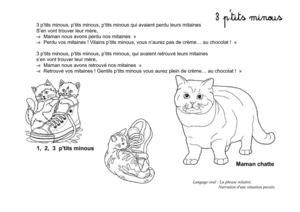 3 p'tits minous qui...