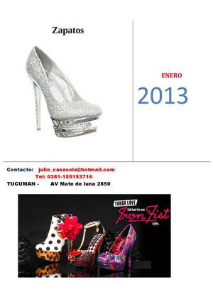 ZAPATOS 2013