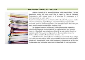 conclusiones de la distintas fases