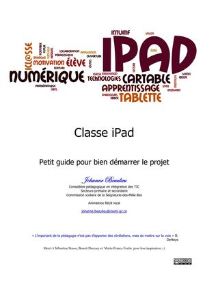 utilisation de l'IPADE