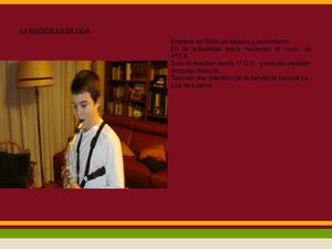 La música en mi vida