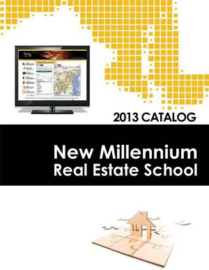 Catalog Real Estate school - MD 