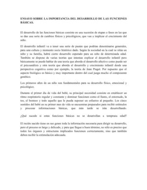 desarrollode las funciones basicas 