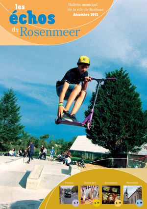 Les Echos du Rosenmeer - novembre 2012
