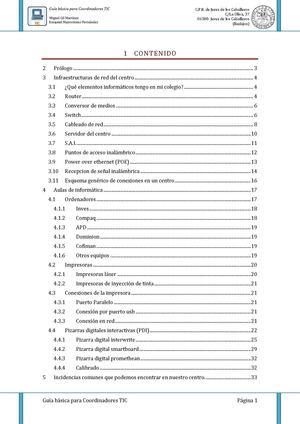 Manual del Coordinador TIC de los centros educativos
