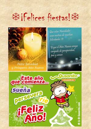Felices fiestas
