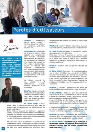 Témoignages : Cabinet LEXIA à Bordeaux