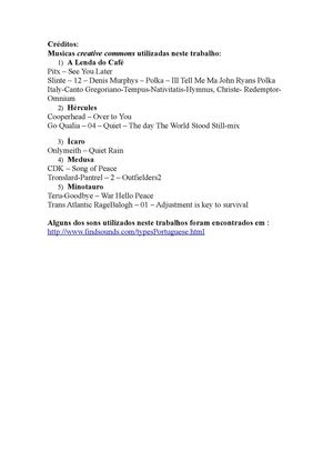 Créditos referentes ao volume 2 - 1ª edição