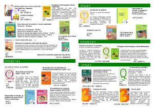 Les sciences à l'école primaire