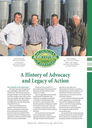 Agricultural Council of Arkansas: A History of Advocacy and Legacy of Action