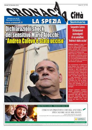 Cronaca4 di Giovedì 20 Dicembre 2012