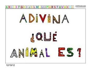 Adivina - Adivinanza