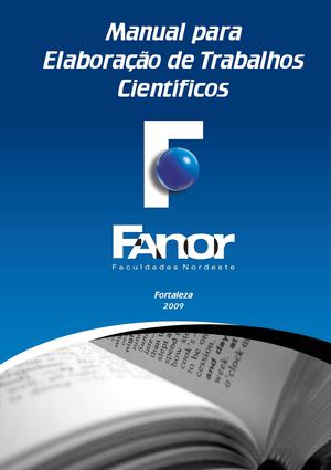 Manual para Elaboração de Trabalhos Científicos - Fanor