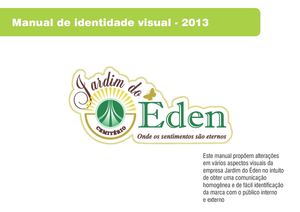 Identidade visual - Jardim do Éden
