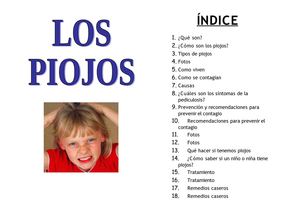 Cuadernillo piojos