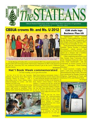 Stateans NEWSLETTER 2012