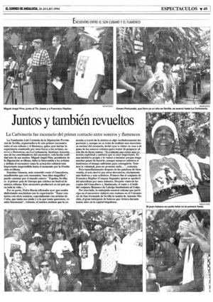 II Encuentro: El son cubano y el flamenco (1994)