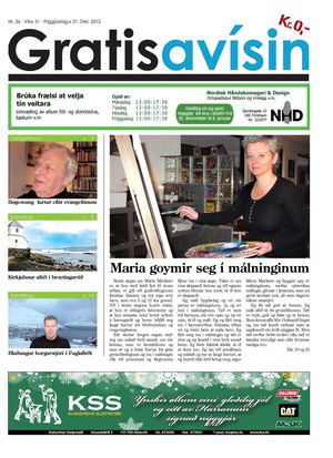 Gratisavísin Nr. 36 - Vika 51 2012