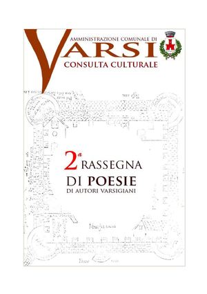 RASSEGNA DI POESIE DI AUTORI VARSIGIANI