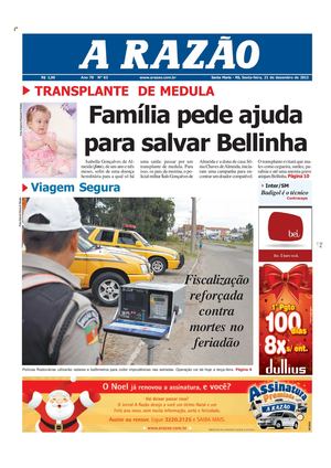 Jornal A Razão Santa Maria - 21122012