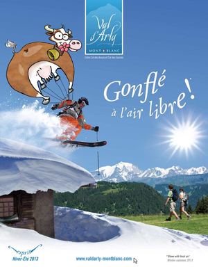 la brochure 2012-2013 du Val d'Arly Mont-Blanc