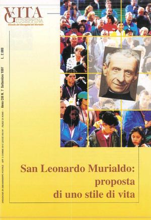 S.L.Murialdo: proposta di uno stile di vita