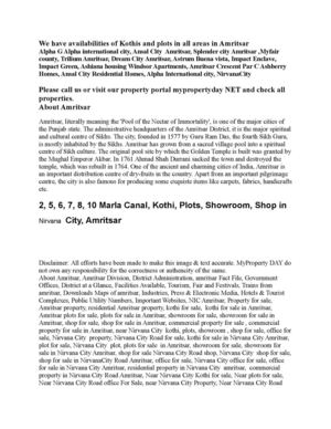 Commercial Property For Sale (Office, Shop & Showroom) in Nirvana City, Amritsar