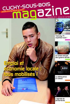 Clichy-sous-Bois magazine 91 / décembre 2012-janvier 2013