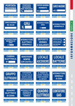 61-90 Segnale sicurezza