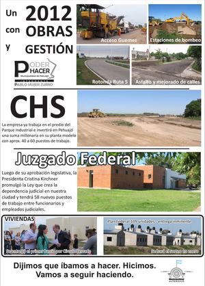 Suplemento de obras 2012