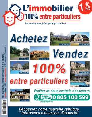 L’immobilier 100% entre Particuliers – Appemimmo – N°84 – Janvier/Février 2013