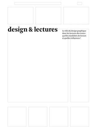 Mémoire DNSEP Charlotte Gauvin : Design & Lectures