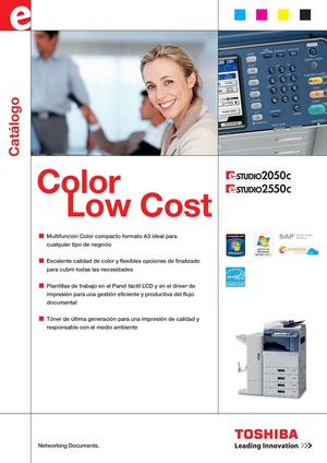 Catálogo Toshiba e-studio 2050c/2550c
