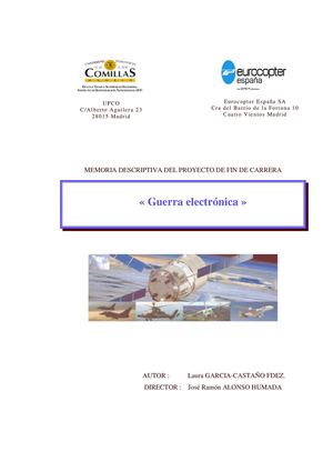 Guerra electrónica (Examen Final )