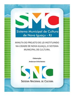 Sistema Municipal de Cultura  Nova Iguaçu