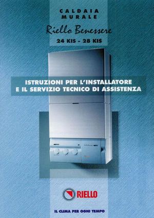 Calaméo caldaia riello benessere 24 e 28 kis Quanto costa il montaggio di una caldaia