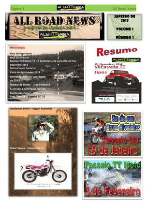 Newsletter Janeiro de 2013