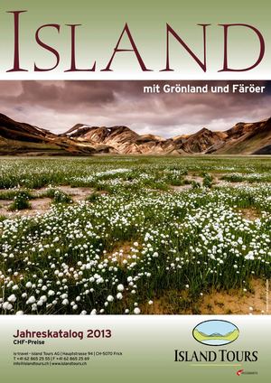 Island Tours Katalog 2013 Schweiz