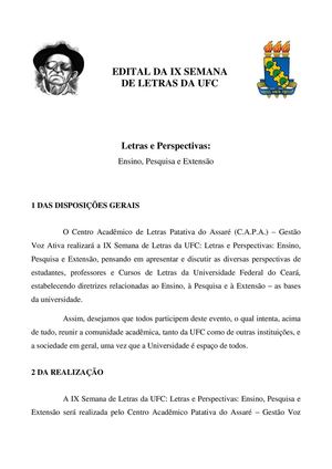 Edital Letras e Perspectivas