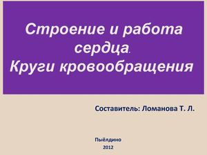 8 Биология. Сердце