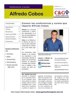 Conferencias: Alfredo Cobos.