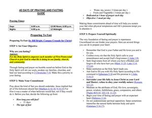 40 Day Fasting Guide.pdf Calaméo - 40 Days of Fasting Guide