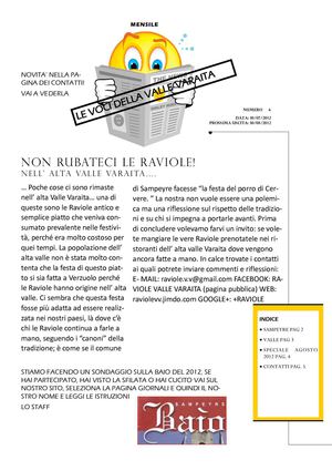 6° USCITA LE VOCI DELLA VALLE VARAITA