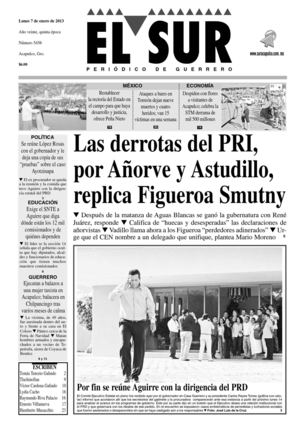 El Sur 5 de enero de 2013
