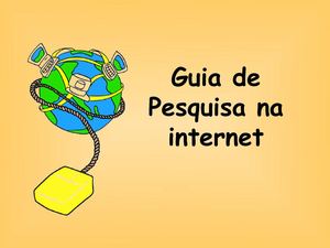 Guião de Pesquisa na Internet - 2ºCiclo